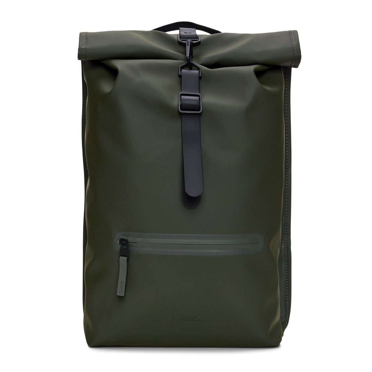 Rolltop Backpack W3, Grün Rolltop Backpack W3, Grün von Rains