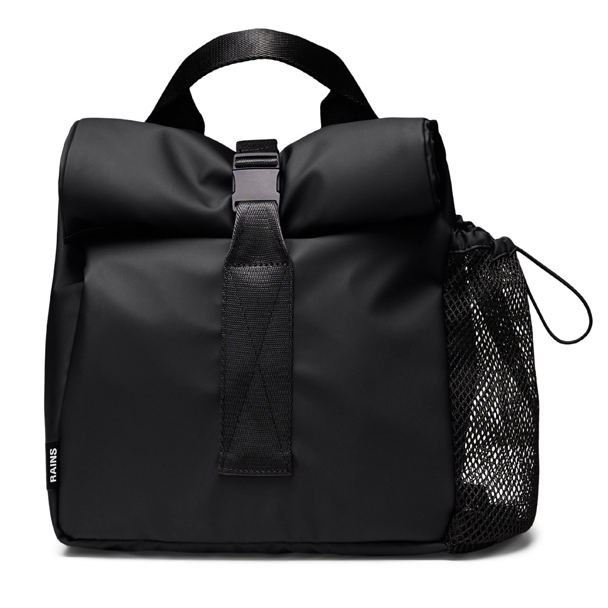 Soft Cooler Lunch Bag Large W3, Schwarz von Rains
