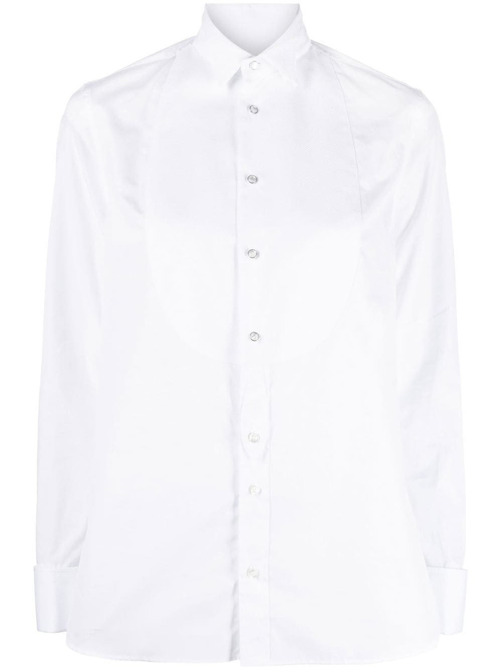 Ralph Lauren Collection Marlie long-sleeve shirt - White von Ralph Lauren Collection