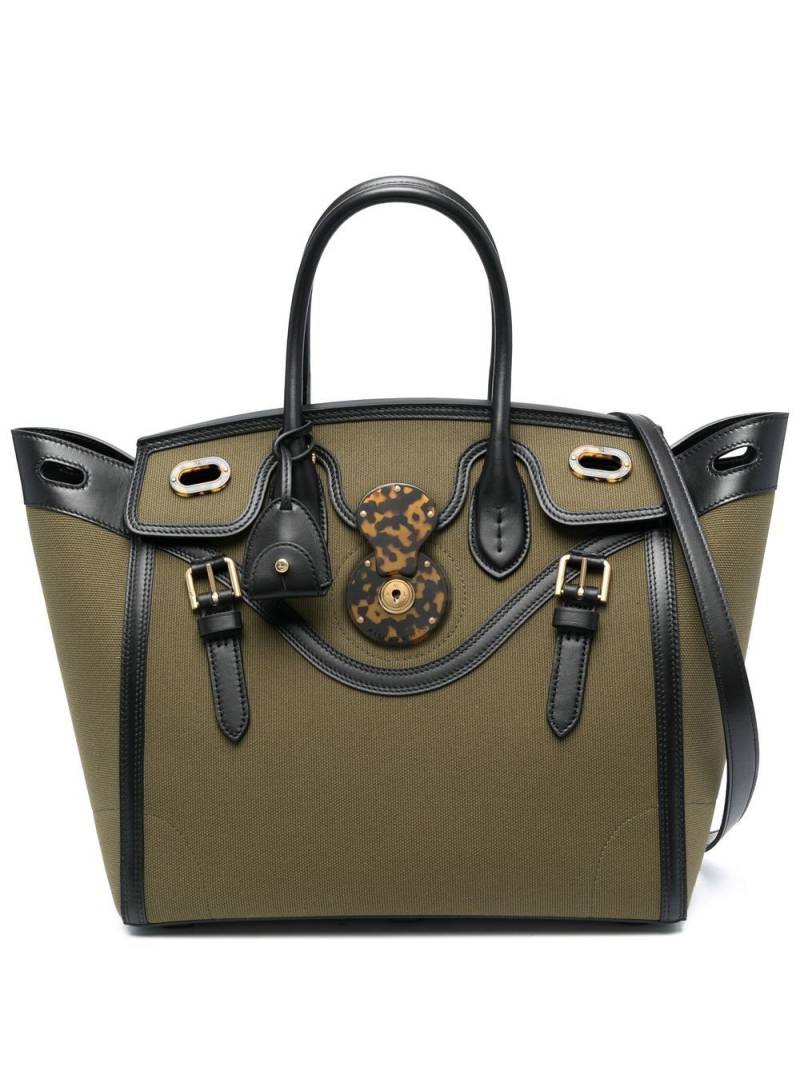 Ralph Lauren Collection Soft Ricky 33 tote bag - Green von Ralph Lauren Collection