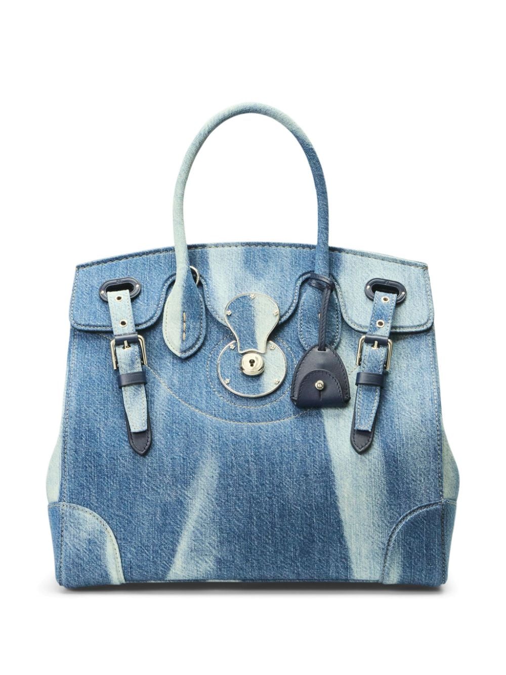 Ralph Lauren Collection Soft Ricky denim tote bag - Blue von Ralph Lauren Collection