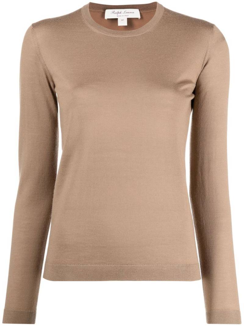 Ralph Lauren Collection cashmere long-sleeve sweater - Brown von Ralph Lauren Collection