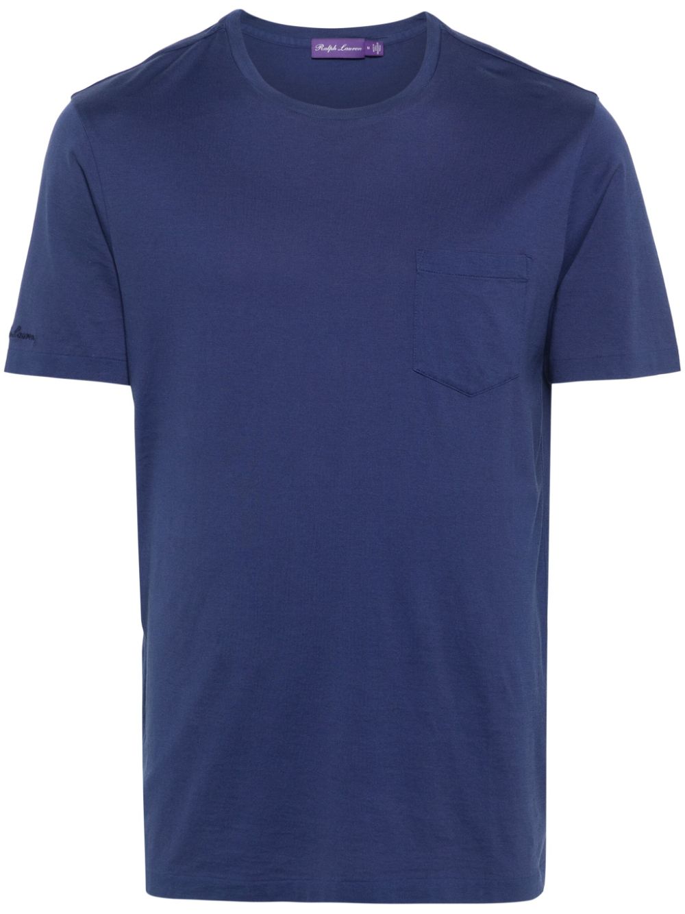 Ralph Lauren Collection chest pocket cotton T-shirt - Blue von Ralph Lauren Collection