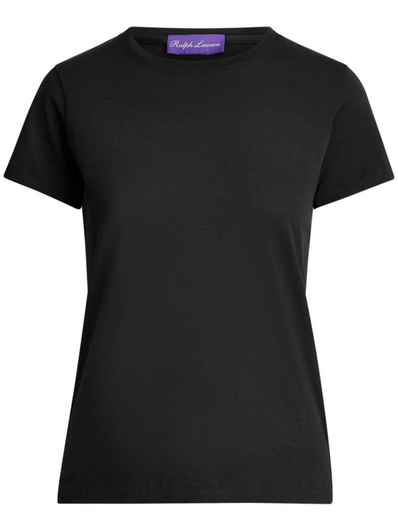 Ralph Lauren Collection crew-neck cotton T-shirt - Black von Ralph Lauren Collection