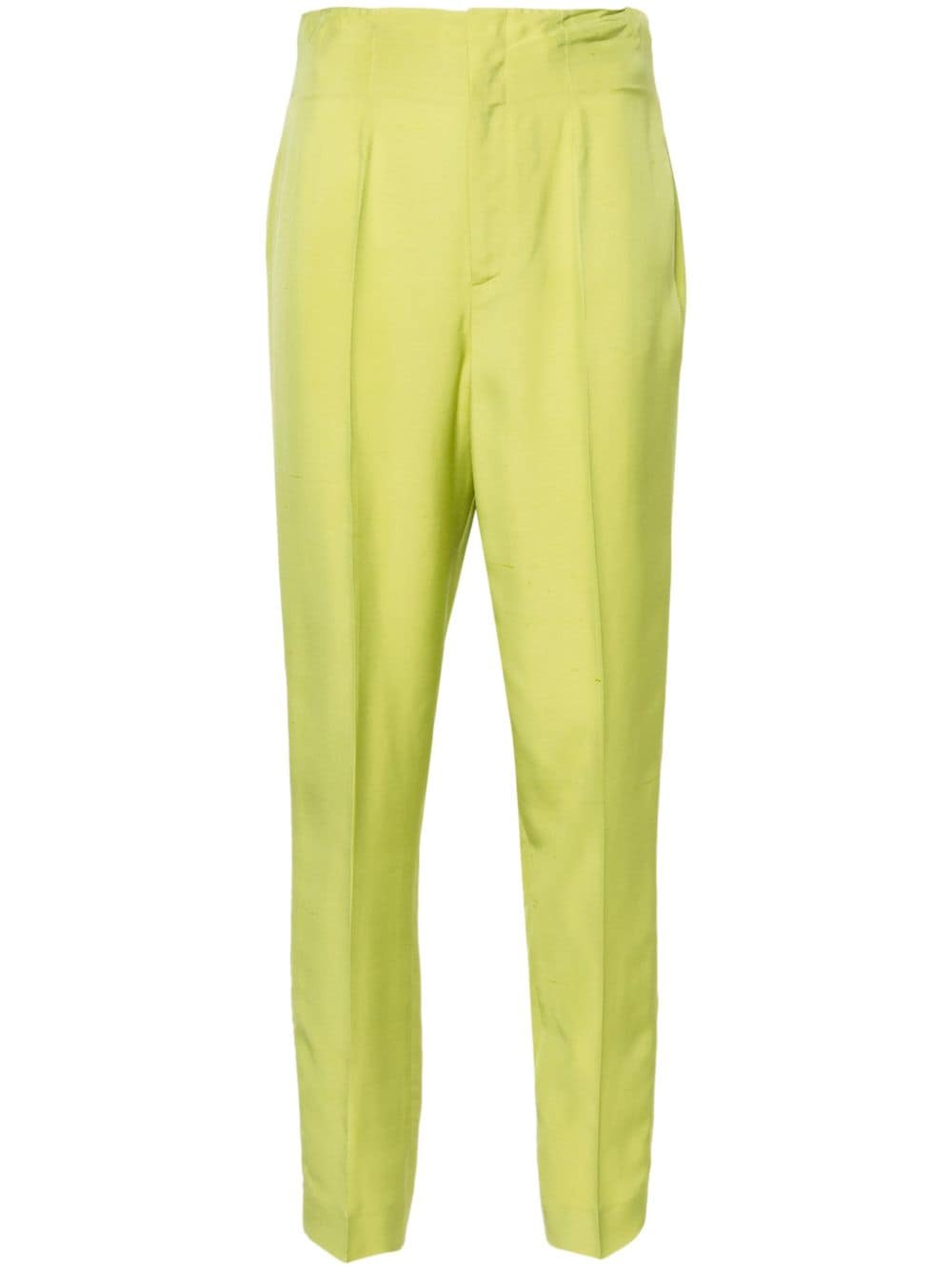 Ralph Lauren Collection high-waisted slim-fit trousers - Green von Ralph Lauren Collection