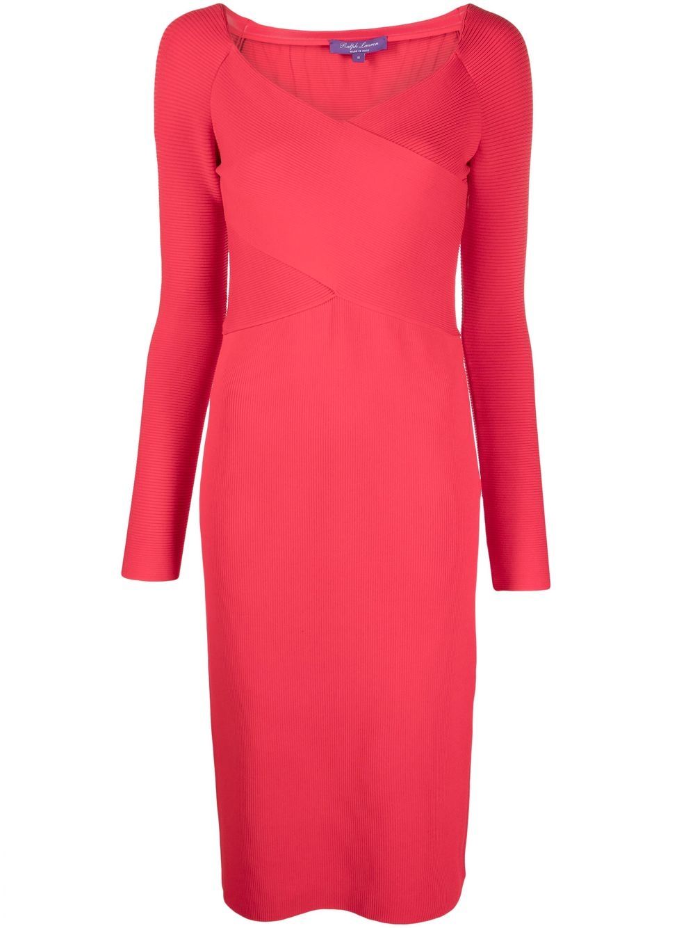 Ralph Lauren Collection mid-length cocktail dress - Red von Ralph Lauren Collection