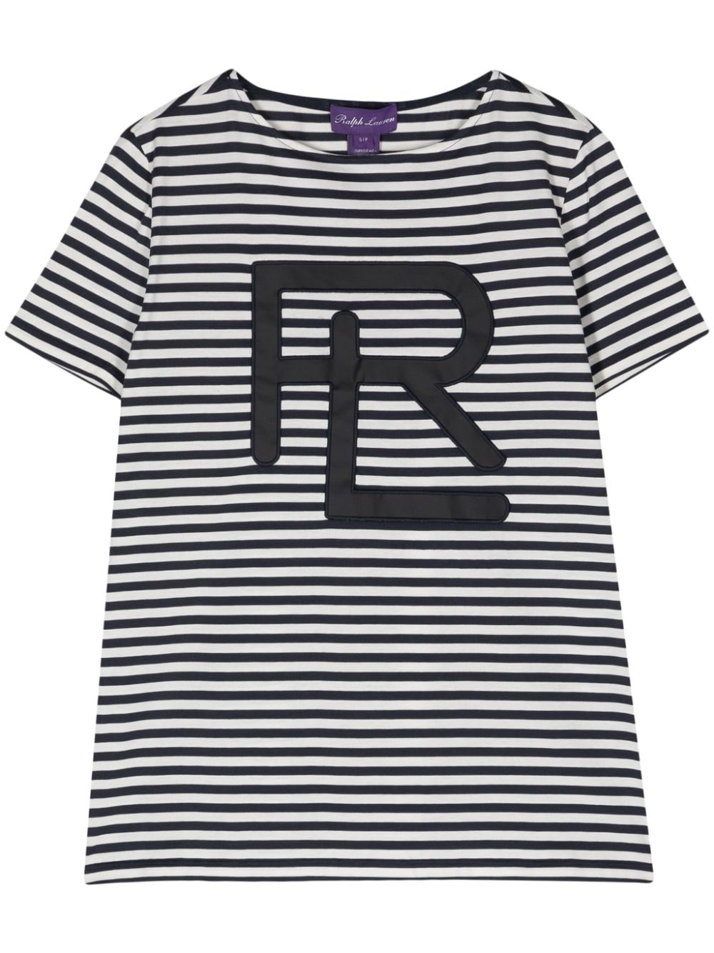 Ralph Lauren Collection striped cotton T-shirt - Blue von Ralph Lauren Collection