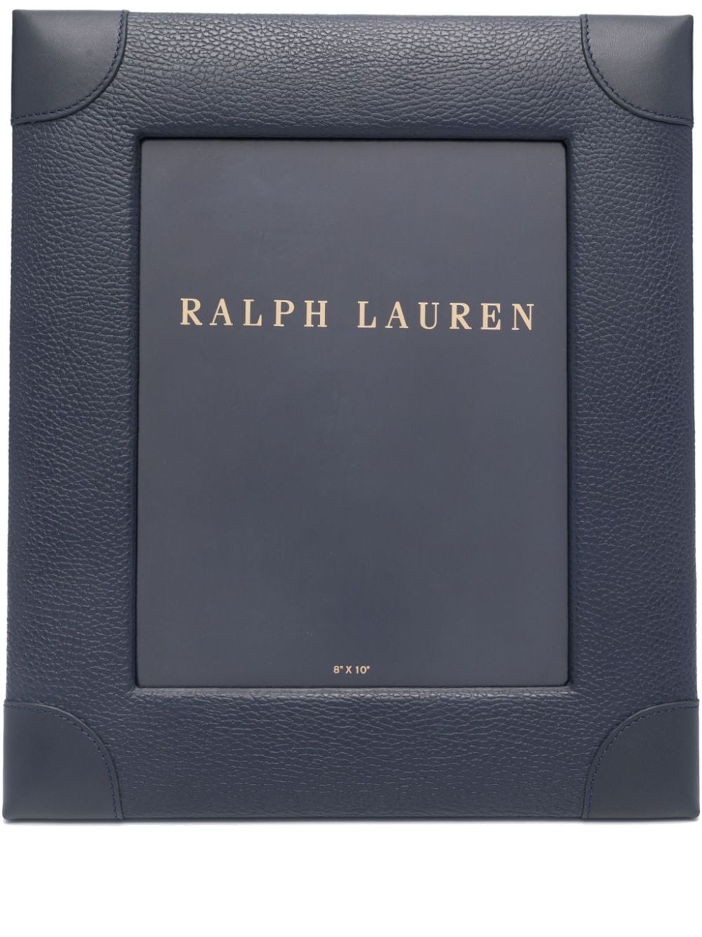 Ralph Lauren Home Ryan leather photo frame - Blue von Ralph Lauren Home