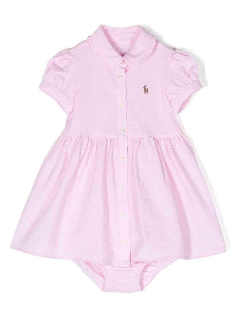 Ralph Lauren Kids Peter Pan collar dress - Pink von Ralph Lauren Kids