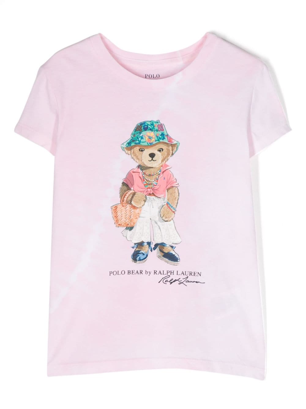 Ralph Lauren Kids Polo Bear cotton T-shirt - Pink von Ralph Lauren Kids