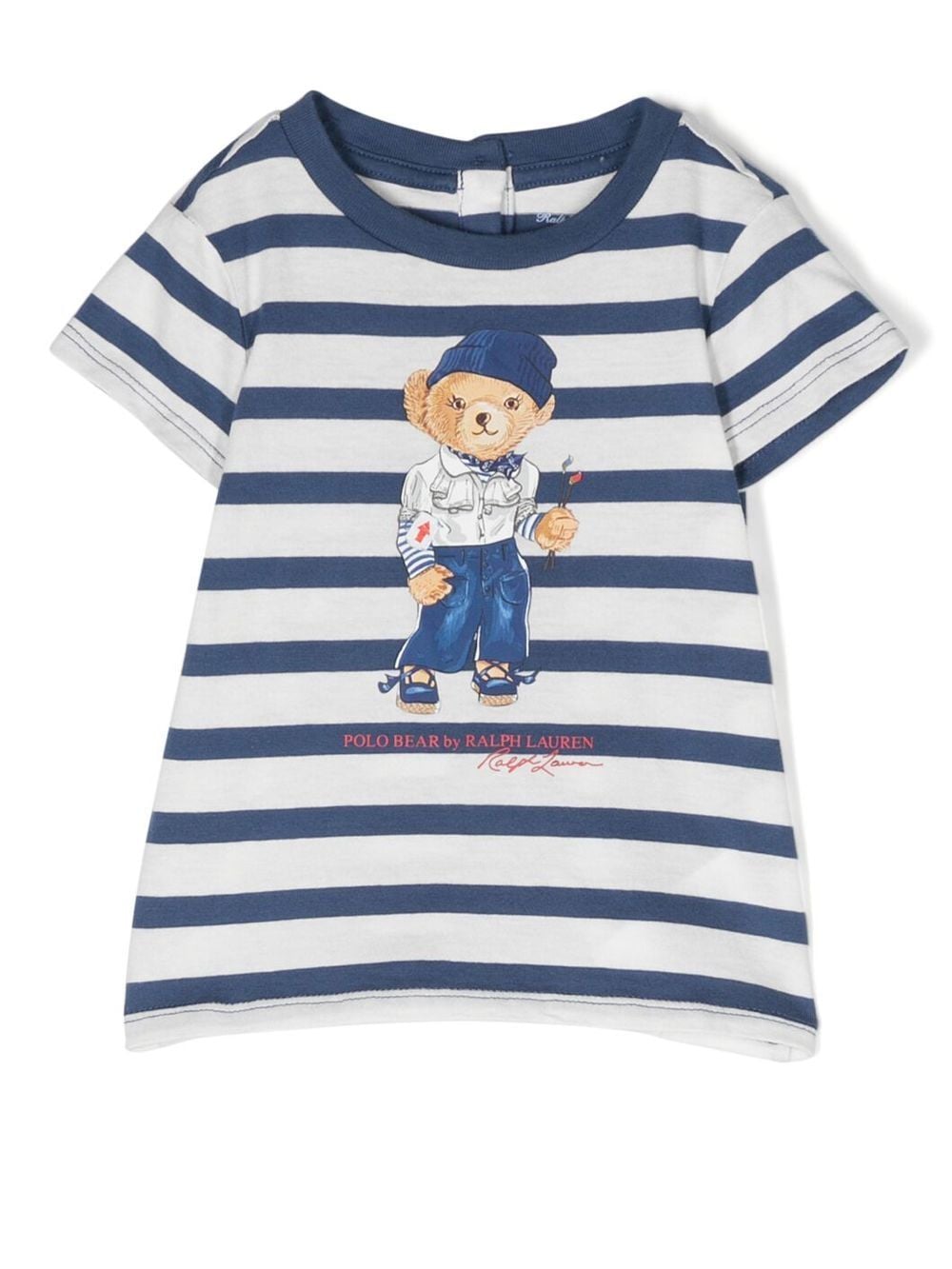 Ralph Lauren Kids Polo Bear motif T-shirt - White von Ralph Lauren Kids