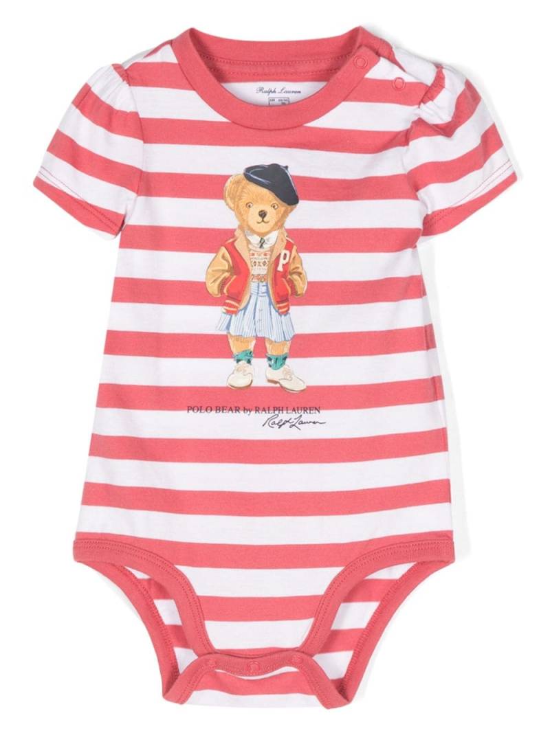 Ralph Lauren Kids Polo Bear-motif cotton body - Red von Ralph Lauren Kids