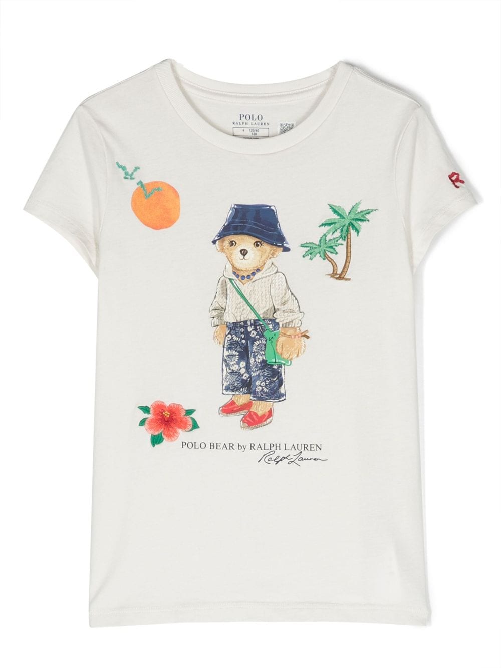 Ralph Lauren Kids Polo Bear print T-shirt - White von Ralph Lauren Kids