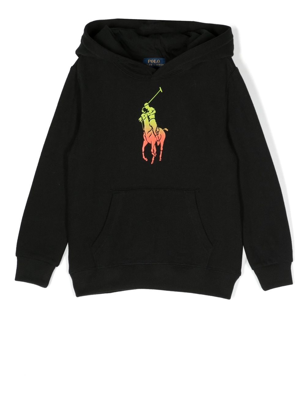 Ralph Lauren Kids Polo Player pullover hoodie - Black von Ralph Lauren Kids