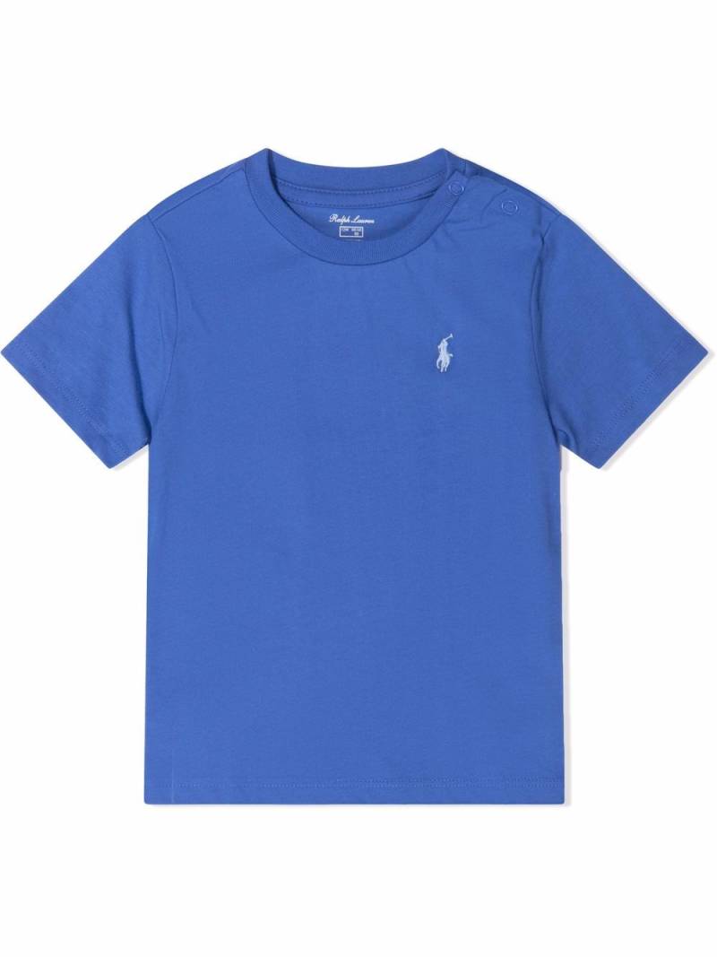 Ralph Lauren Kids Polo Pony cotton T-shirt - Blue von Ralph Lauren Kids