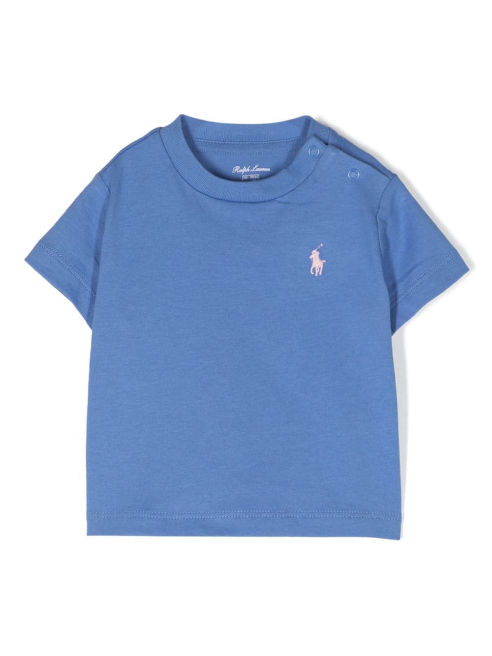 Ralph Lauren Kids Polo Pony cotton T-shirt - Blue von Ralph Lauren Kids