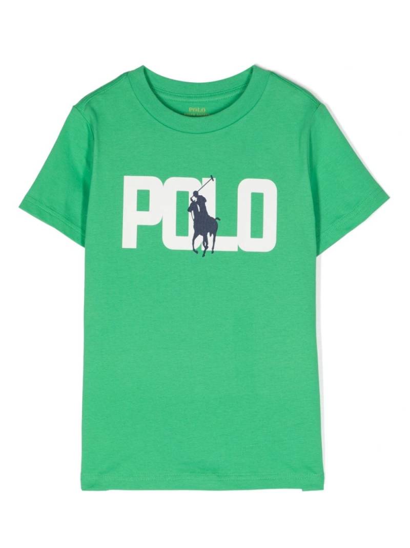 Ralph Lauren Kids Polo Pony cotton T-shirt - Green von Ralph Lauren Kids