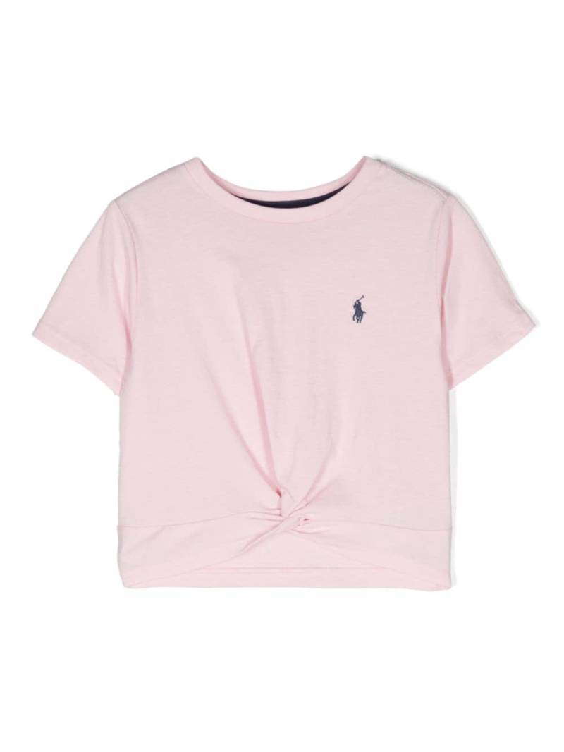Ralph Lauren Kids Polo Pony cotton T-shirt - Pink von Ralph Lauren Kids