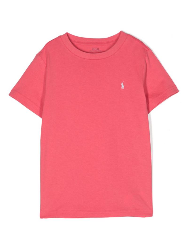 Ralph Lauren Kids Polo Pony cotton T-shirt - Pink von Ralph Lauren Kids