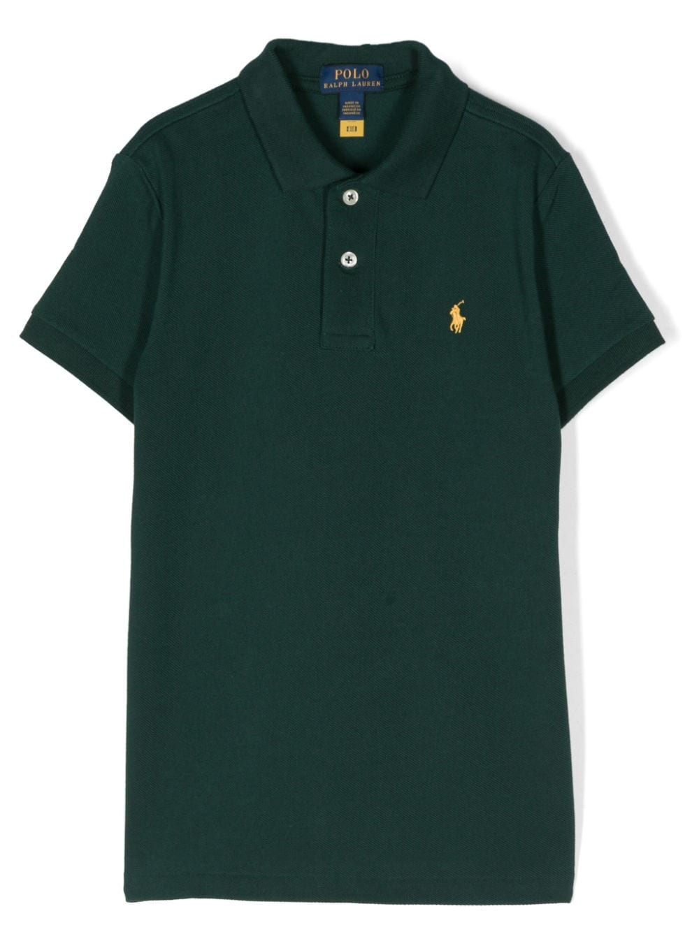 Ralph Lauren Kids Polo Pony cotton polo shirt - Green von Ralph Lauren Kids