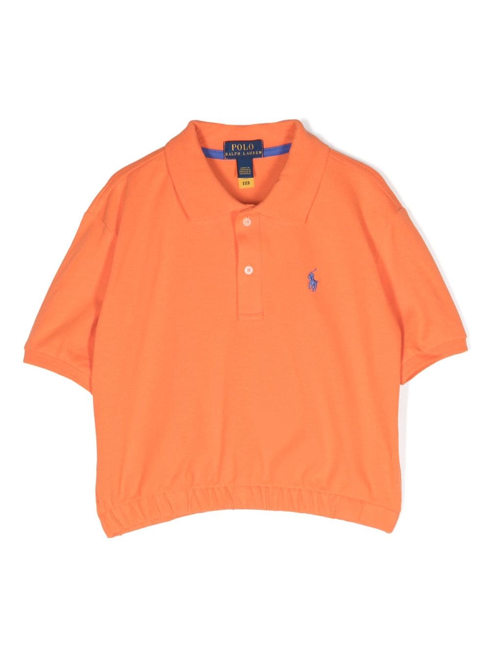 Ralph Lauren Kids Polo Pony cotton polo shirt - Orange von Ralph Lauren Kids