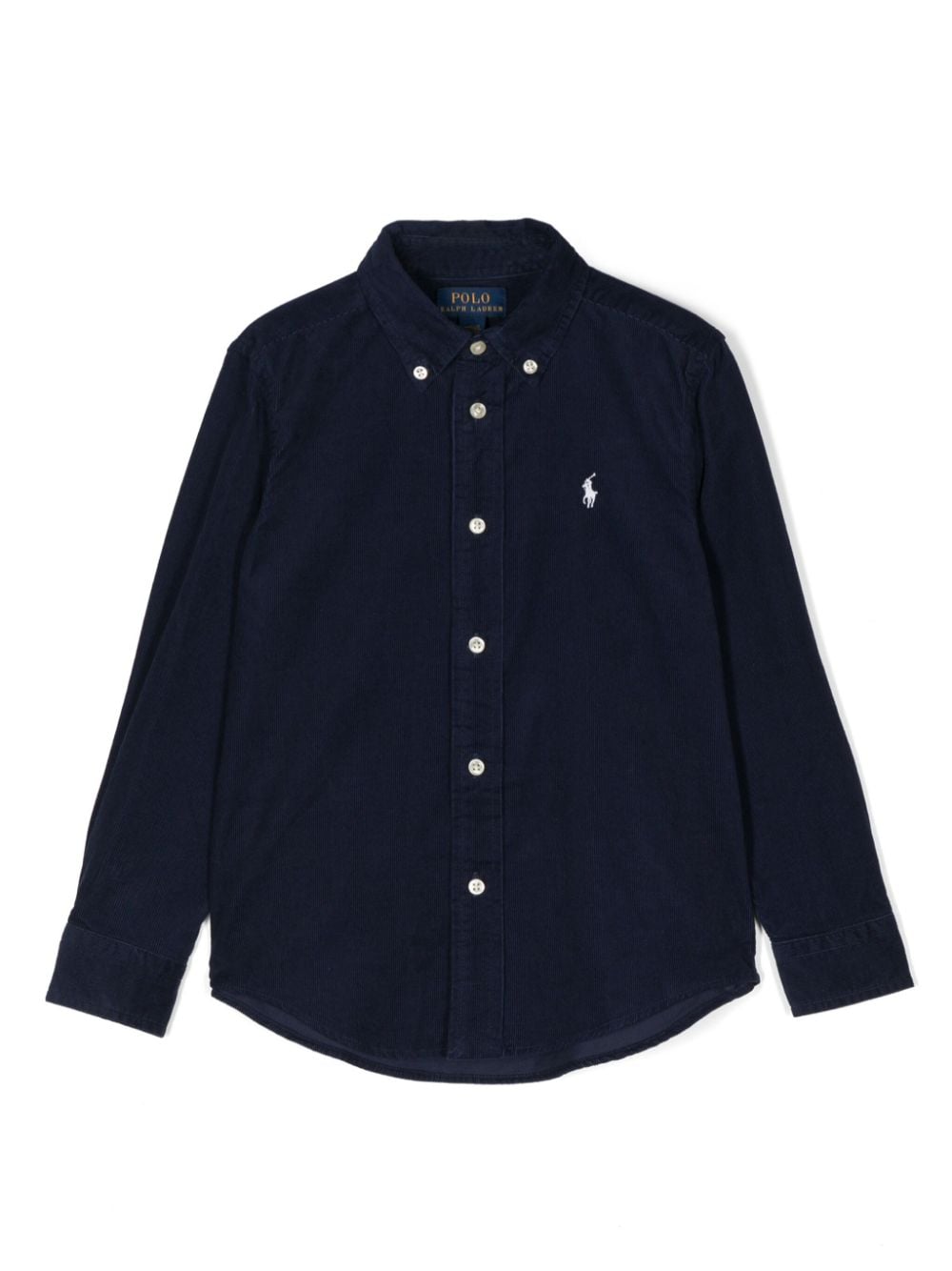 Ralph Lauren Kids Polo Pony cotton shirt - Blue von Ralph Lauren Kids