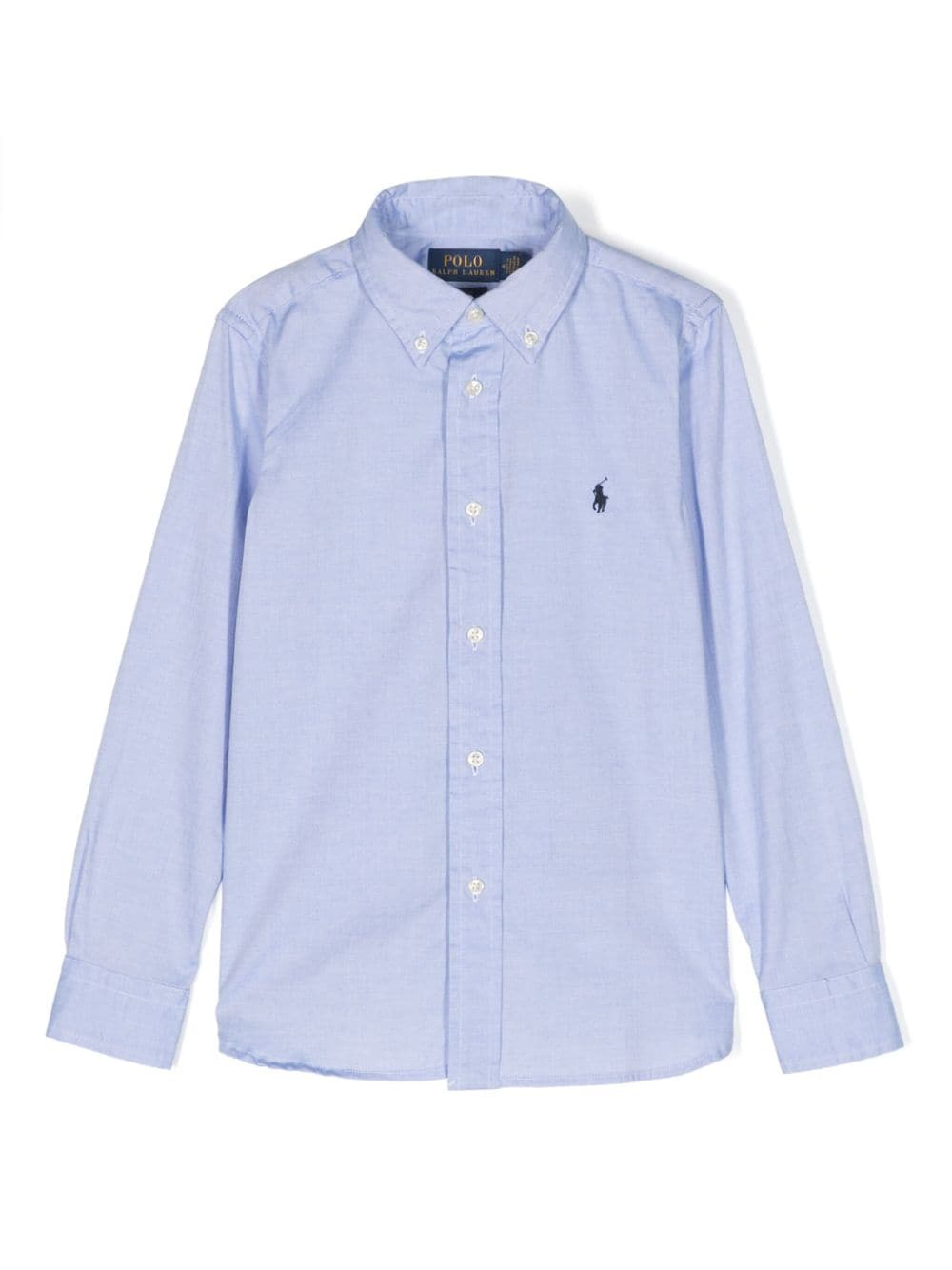 Ralph Lauren Kids Polo Pony cotton shirt - Blue von Ralph Lauren Kids