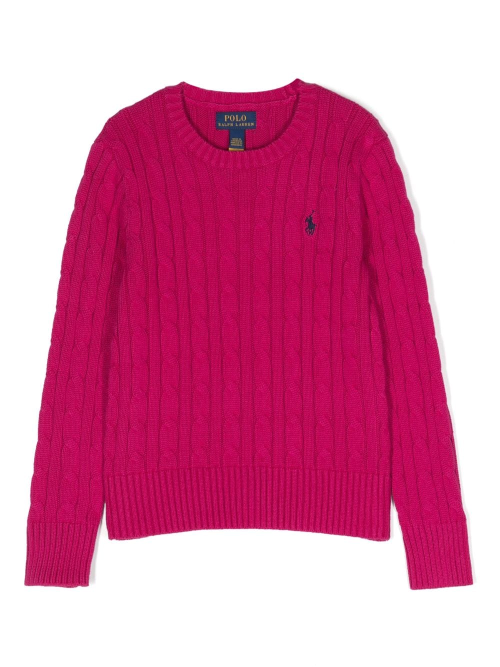 Ralph Lauren Kids Polo Pony crew-neck jumper - Pink von Ralph Lauren Kids