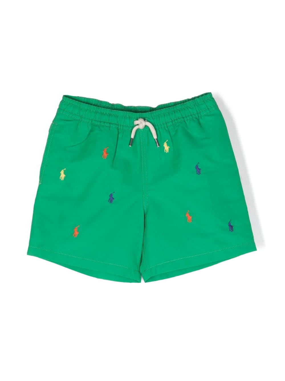 Ralph Lauren Kids Polo Pony-detailed swim shorts - Green von Ralph Lauren Kids