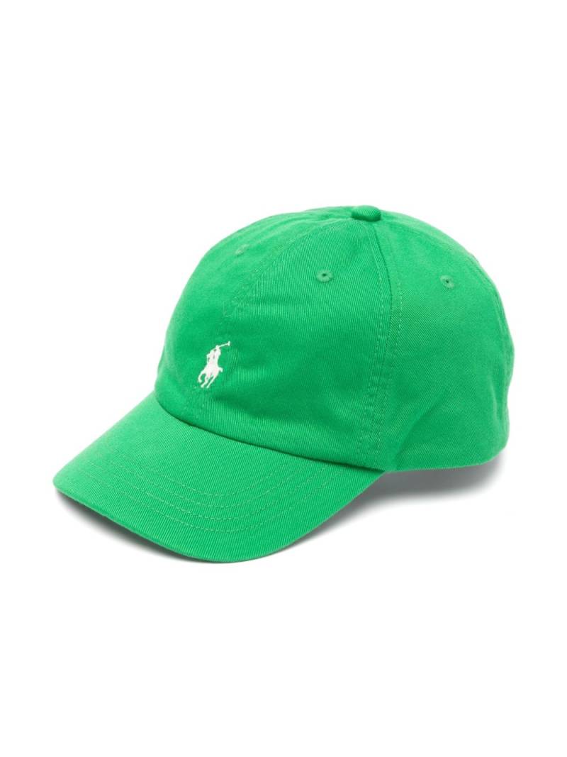 Ralph Lauren Kids Polo Pony-embroidered cap - Green von Ralph Lauren Kids