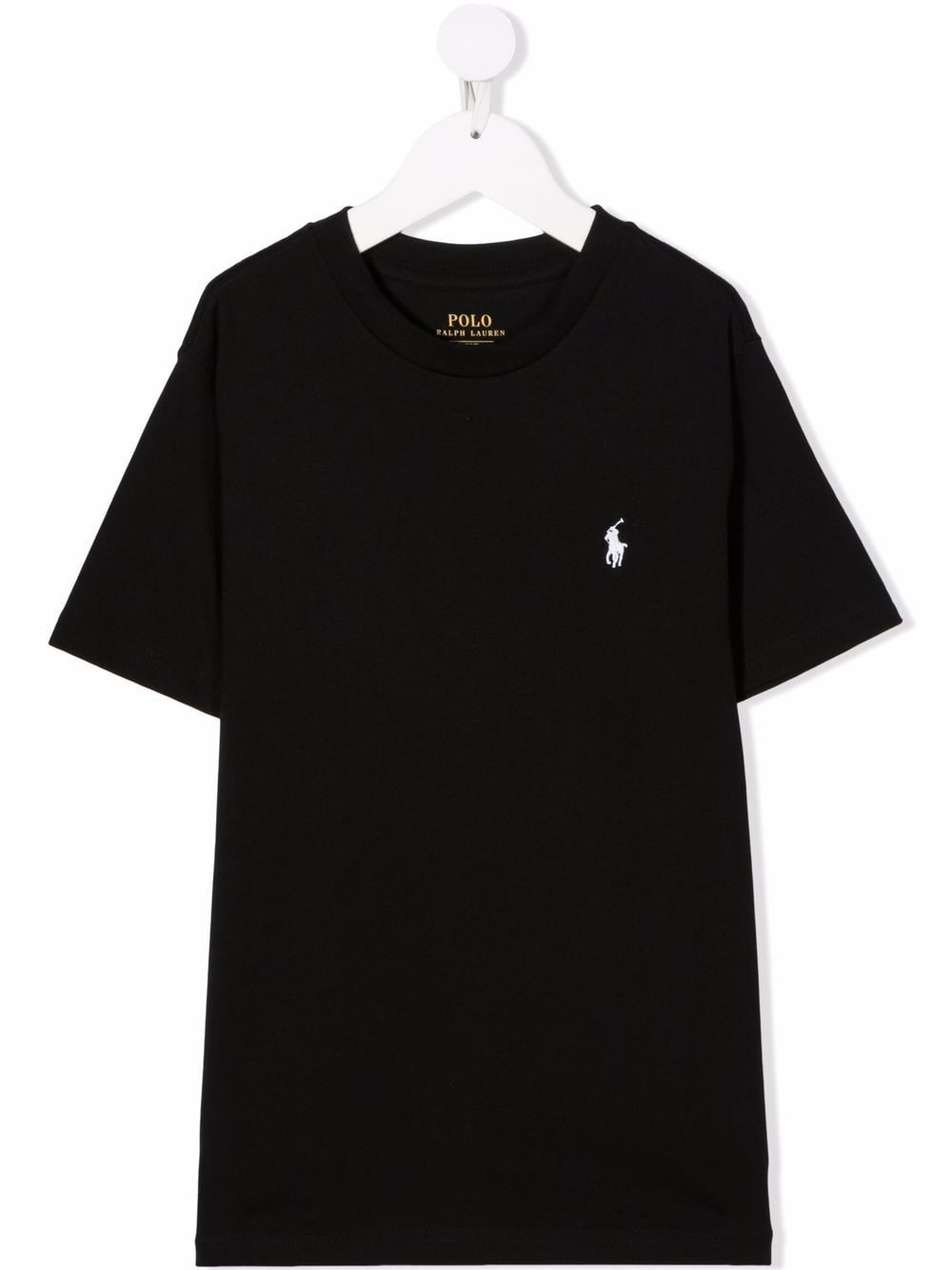 Ralph Lauren Kids Polo Pony-embroidered cotton T-shirt - Black von Ralph Lauren Kids