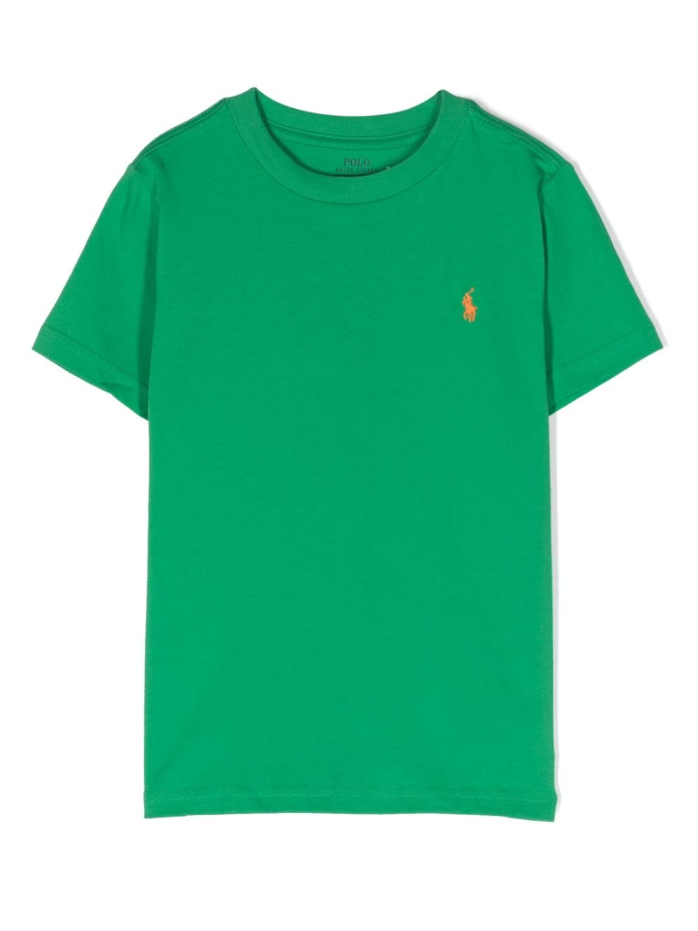 Ralph Lauren Kids Polo Pony-embroidered cotton T-shirt - Green von Ralph Lauren Kids