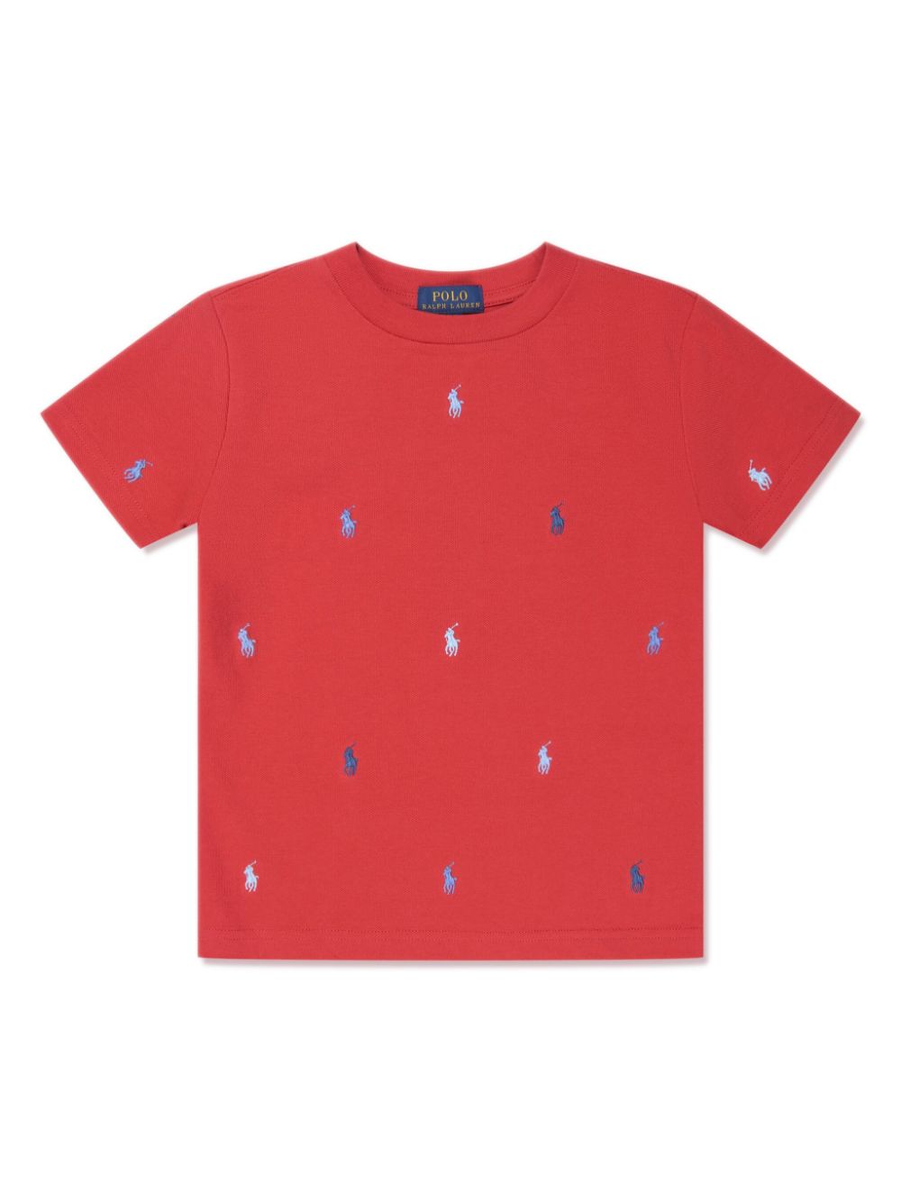 Ralph Lauren Kids Polo Pony-embroidered cotton T-shirt von Ralph Lauren Kids