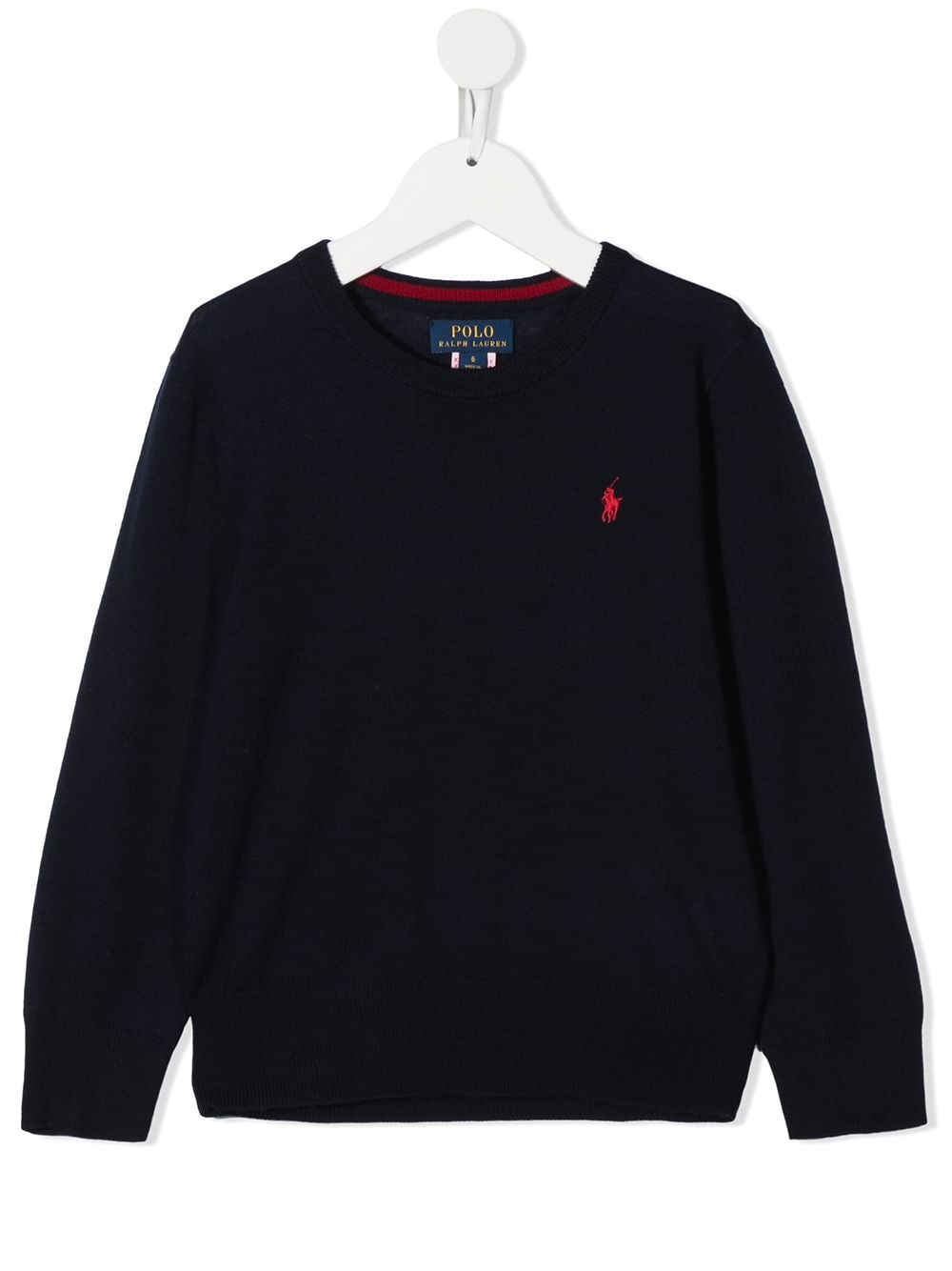 Ralph Lauren Kids Polo Pony embroidered jumper - Blue von Ralph Lauren Kids