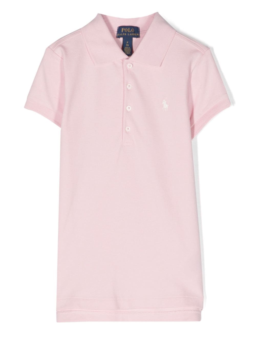 Ralph Lauren Kids Polo Pony-embroidered piqué polo shirt - Pink von Ralph Lauren Kids