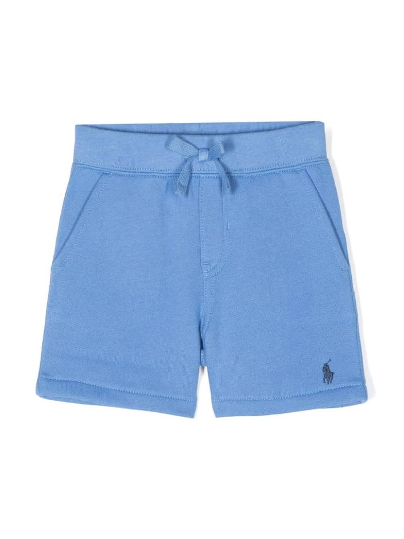 Ralph Lauren Kids Polo Pony-embroidered shorts - Blue von Ralph Lauren Kids