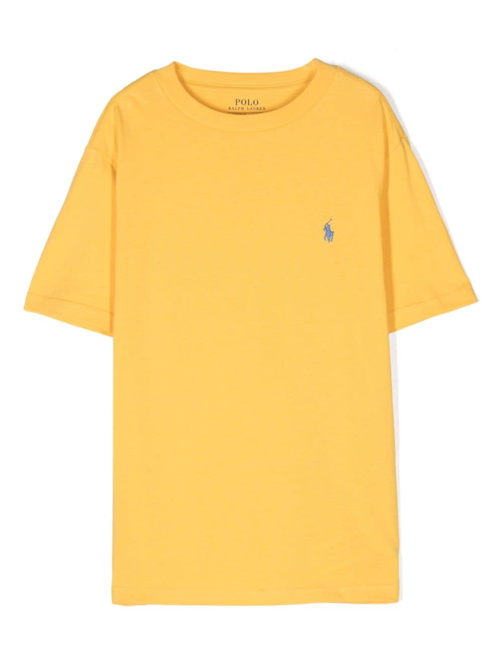 Ralph Lauren Kids Polo Pony-embroidery T-shirt - Yellow von Ralph Lauren Kids