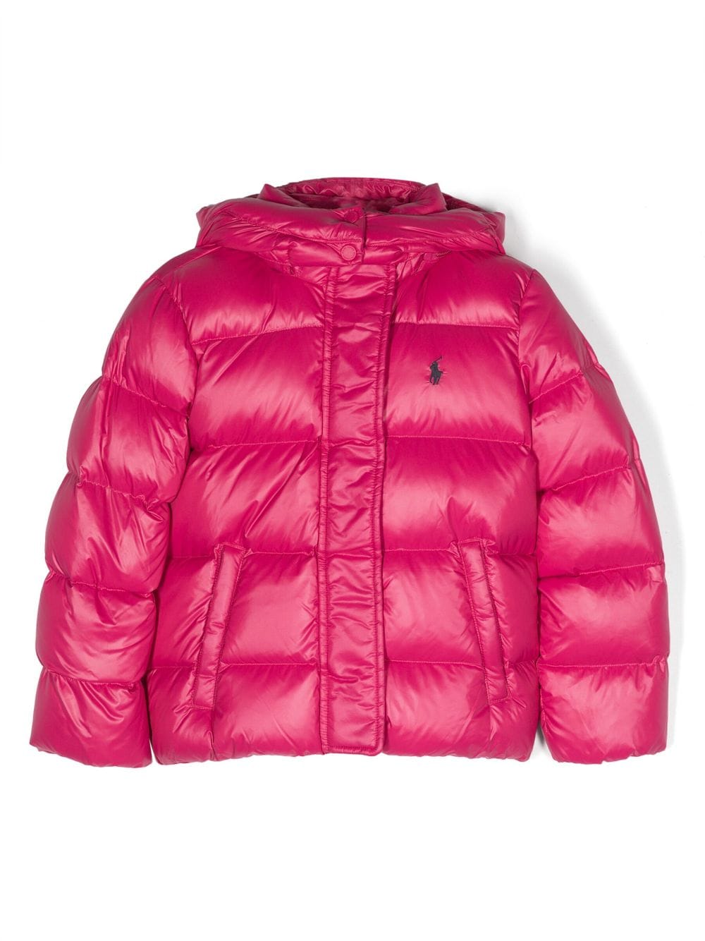 Ralph Lauren Kids Polo Pony hooded padded jacket - Pink von Ralph Lauren Kids