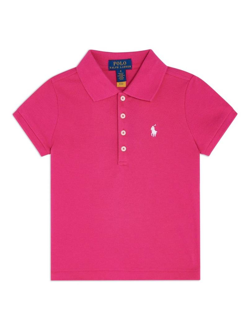 Ralph Lauren Kids Polo Pony polo shirt - Pink von Ralph Lauren Kids