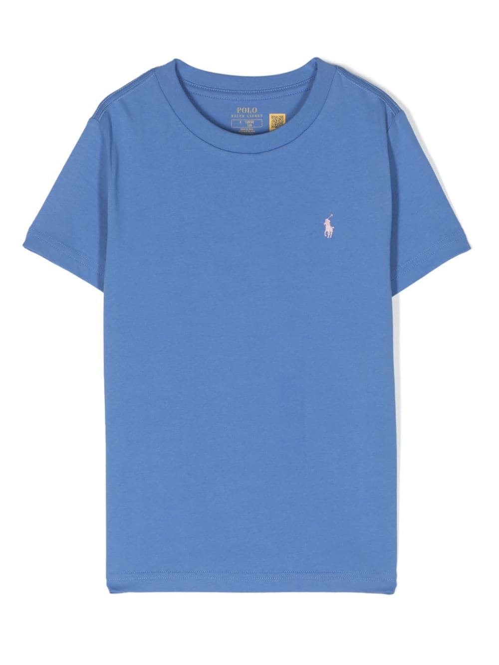 Ralph Lauren Kids Pony-embroidered cotton T-shirt - Blue von Ralph Lauren Kids