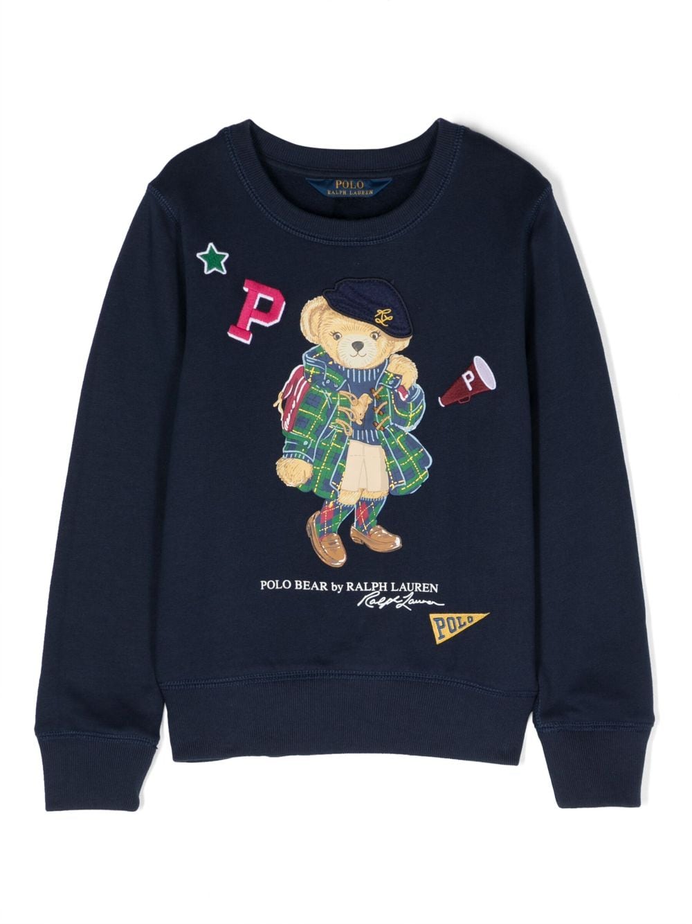 Ralph Lauren Kids Teddy Bear-motif sweatshirt - Blue von Ralph Lauren Kids