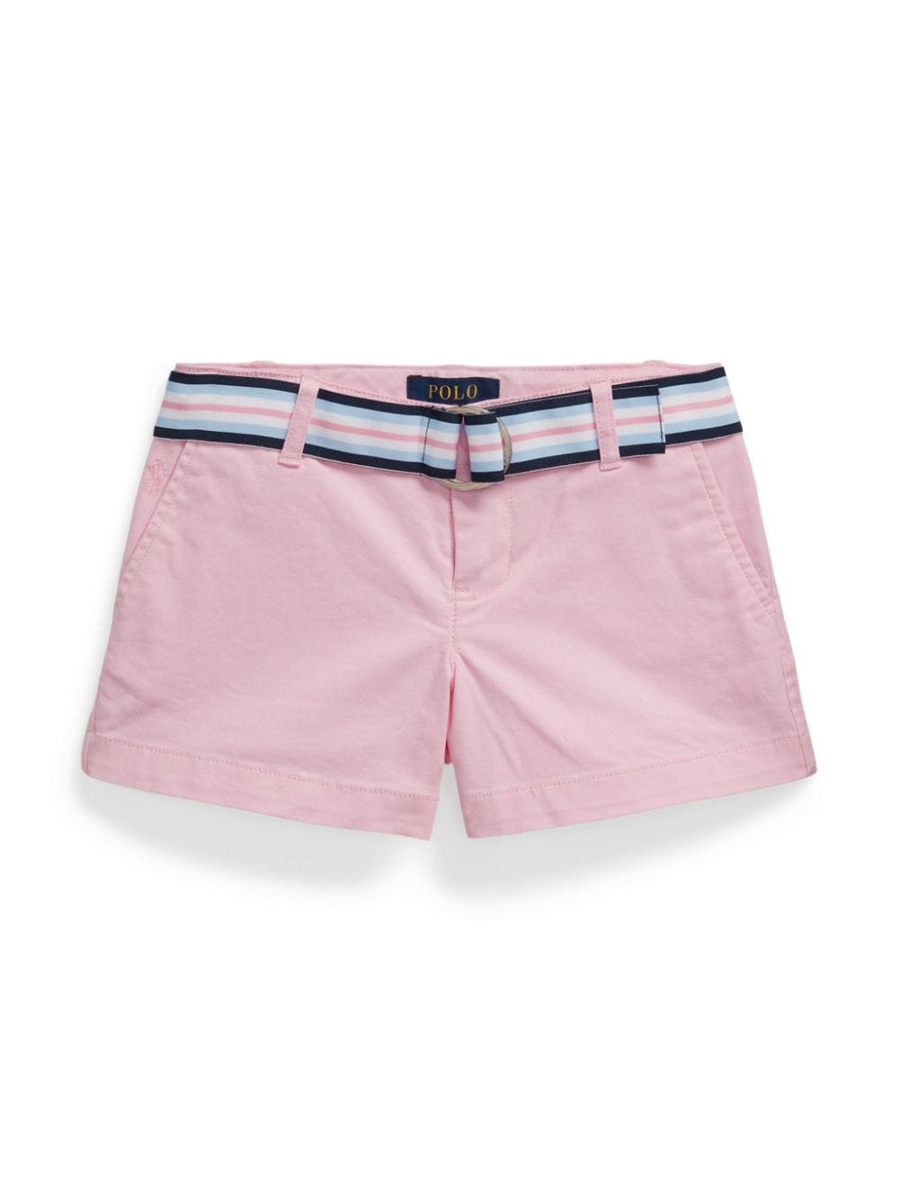 Ralph Lauren Kids belted chino shorts - Pink von Ralph Lauren Kids