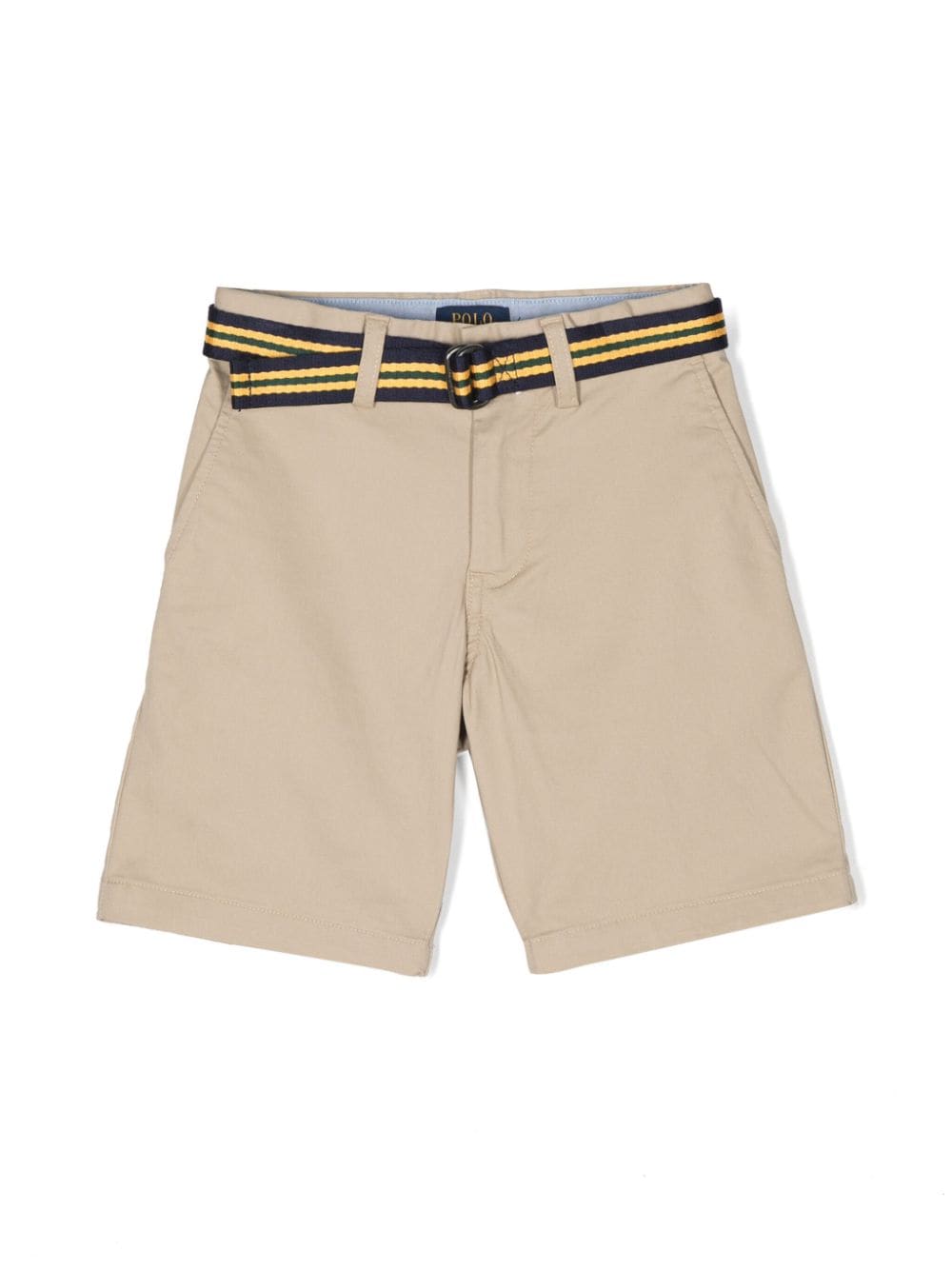 Ralph Lauren Kids belted cotton shorts - Neutrals von Ralph Lauren Kids