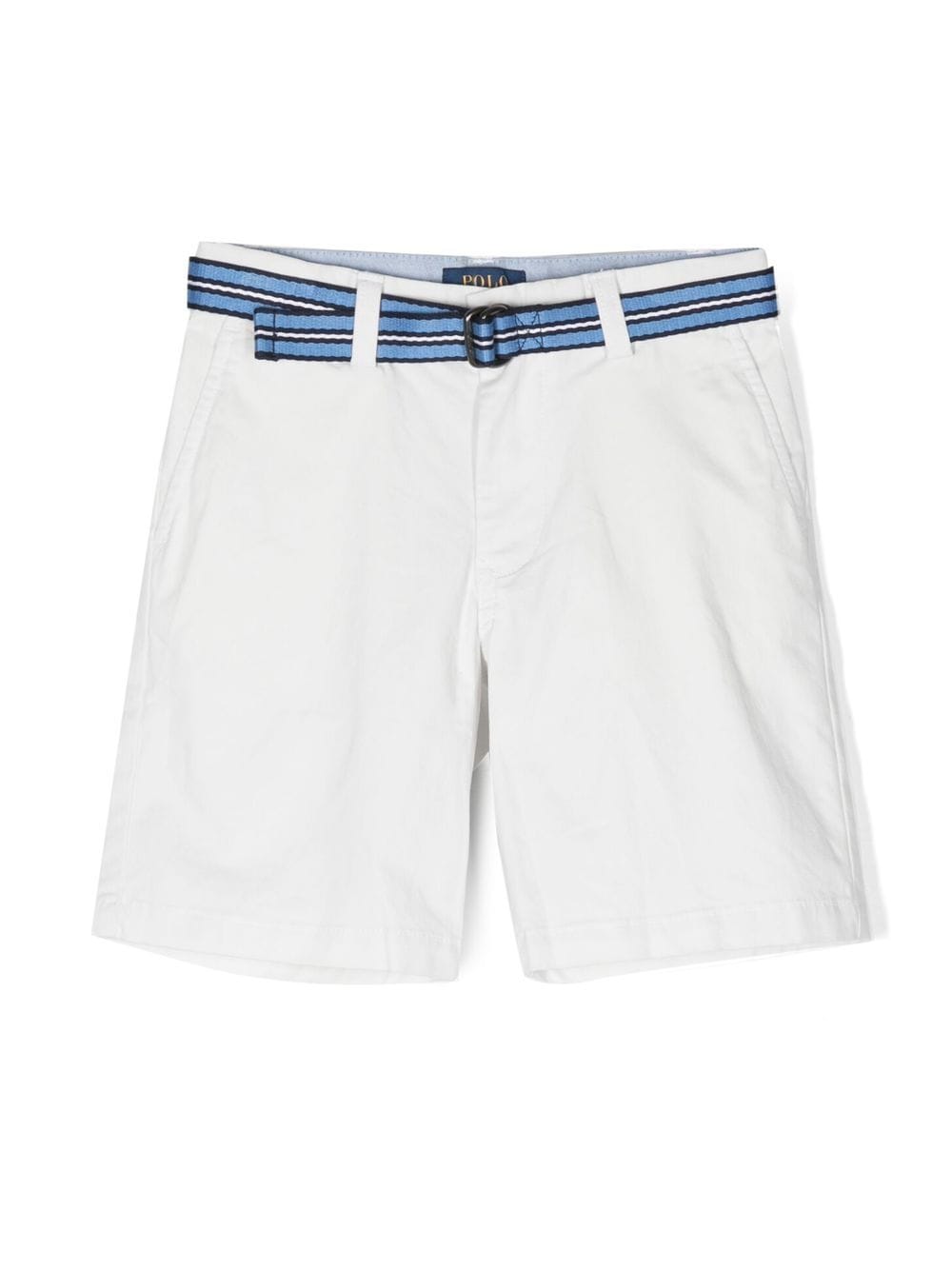 Ralph Lauren Kids belted cotton shorts - White von Ralph Lauren Kids