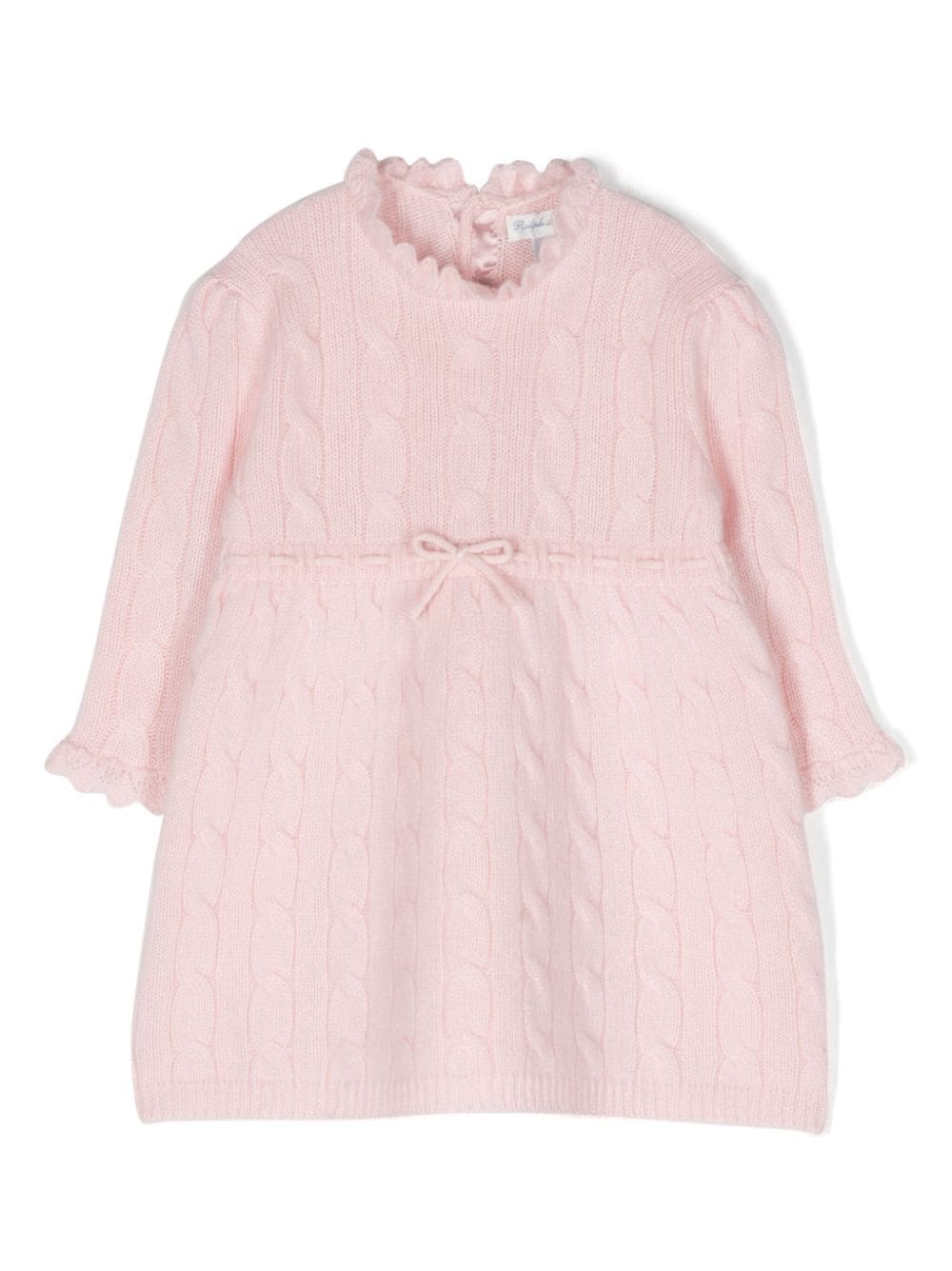 Ralph Lauren Kids cable-knit cashmere dress - Pink von Ralph Lauren Kids