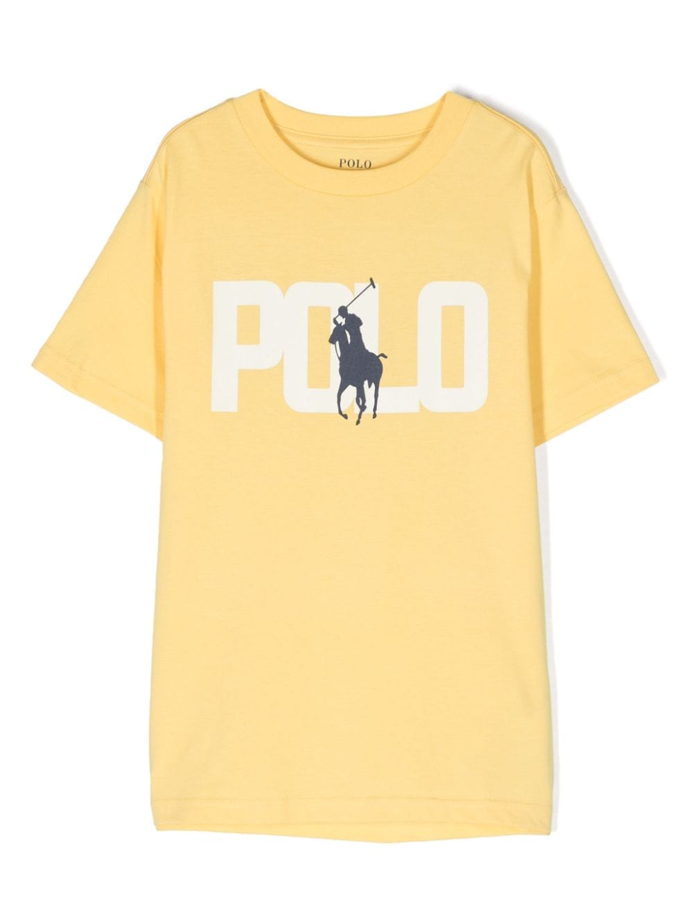 Ralph Lauren Kids colour-change cotton T-shirt - Yellow von Ralph Lauren Kids