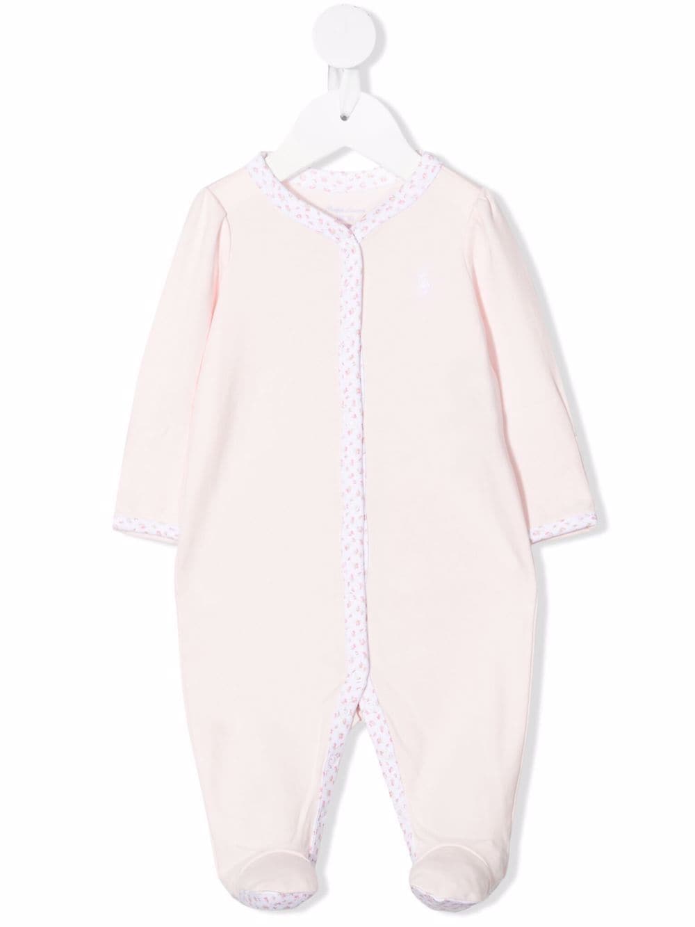 Ralph Lauren Kids contrast-trim pyjamas - Pink von Ralph Lauren Kids