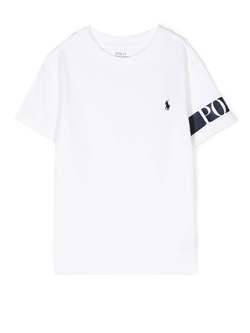 Ralph Lauren Kids embroidered-logo T-shirt - White von Ralph Lauren Kids
