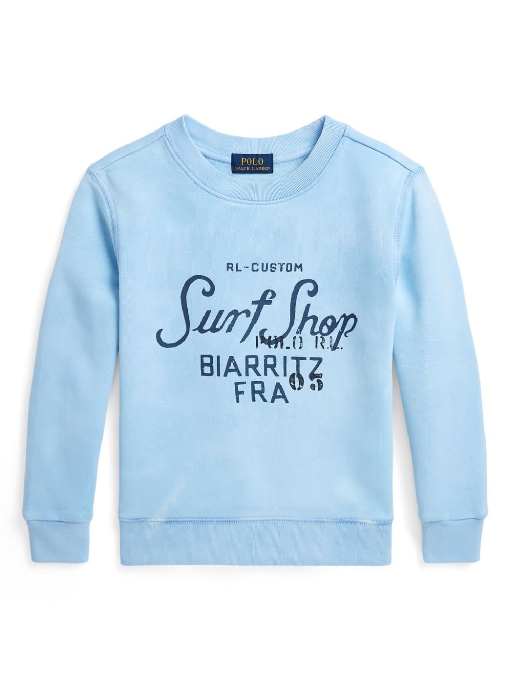 Ralph Lauren Kids graphic-print sweatshirt - Blue von Ralph Lauren Kids