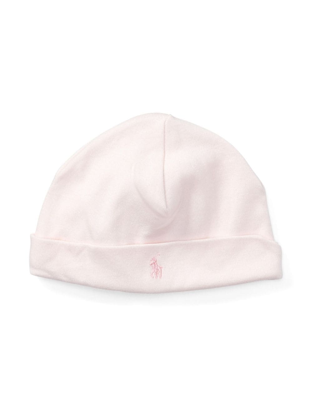 Ralph Lauren Kids Polo Pony cotton beanie - Pink von Ralph Lauren Kids